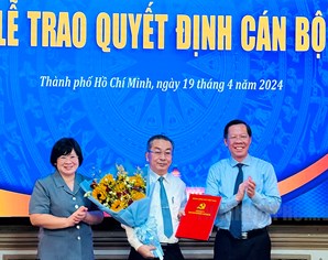 Điều động Bí thư Quận ủy quận 8 Võ Ngọc Quốc Thuận làm Giám đốc Sở Nội vụ TP Hồ Chí Minh